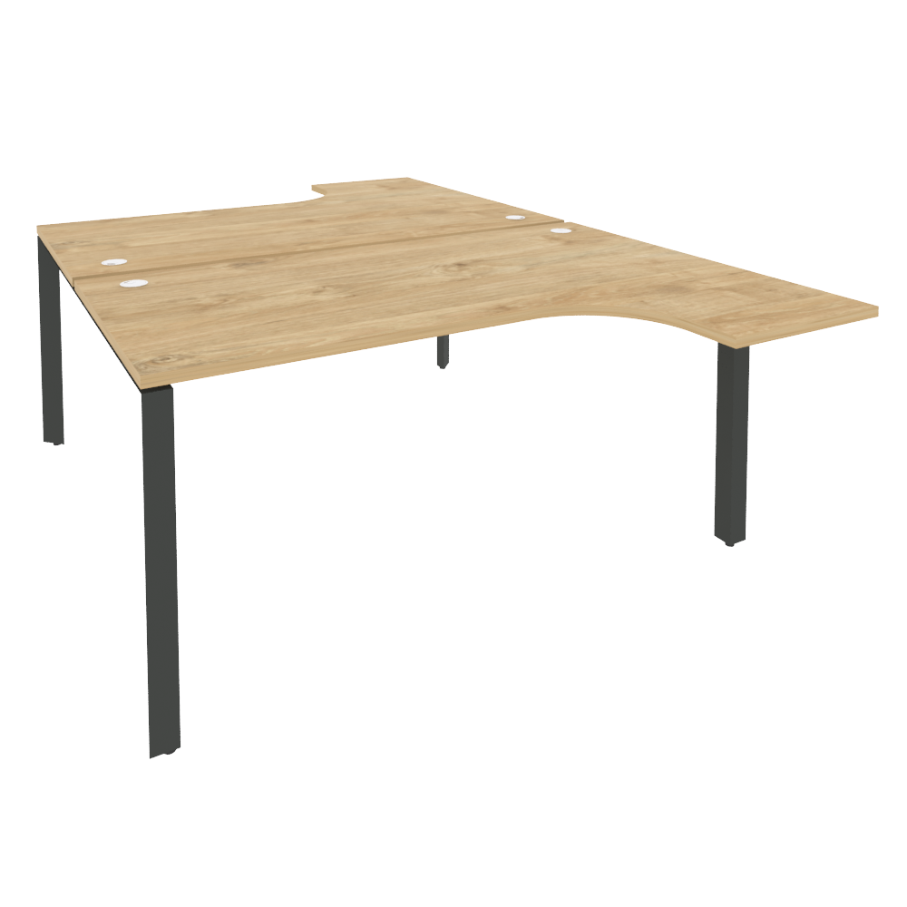 Onix Рабочая станция на П-образном м/к O.MP-D.SA-41580*2395*750 (163