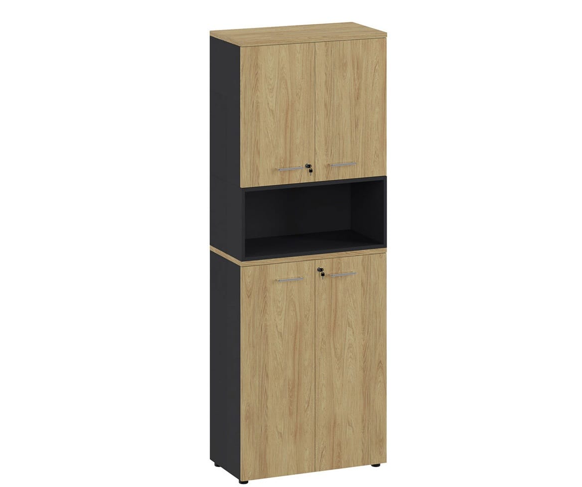 Шкаф высокий составной Flex 221 hinged/open 156Z 15 156Z