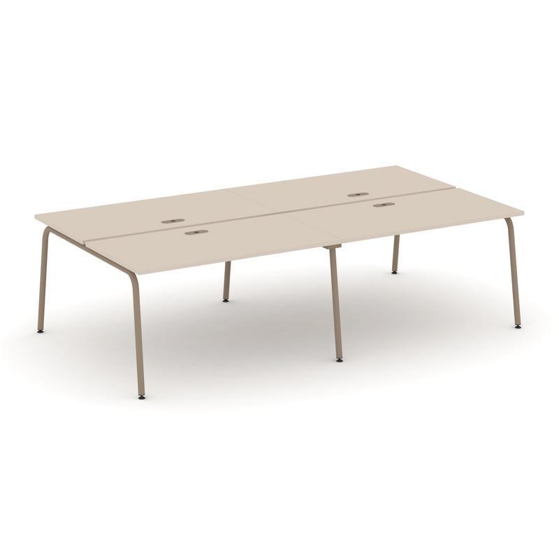 Estetica Рабочая станция 4 места ES.D.RS-4.3-LK 2760*1500*750